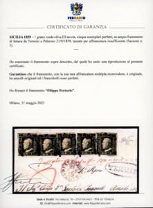 1859 - 1 grano verde oliva III ... 