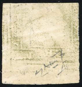 1859 - 1 grano verde oliva chiaro, ... 