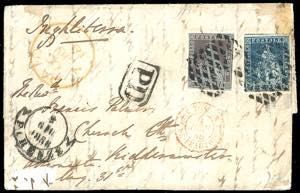 TOSCANA-GRAN BRETAGNA 1856 - 6 crazie ... 