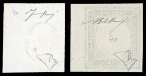 1860 - Saggi Ficarotta, 10 cent. ... 