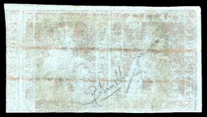 1851 - 2 soldi scarlatto su ... 