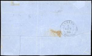 1863 - 10 cent. bistro giallastro, ... 