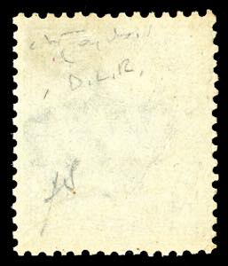 1863 - 5 cent. De La Rue, tiratura ... 