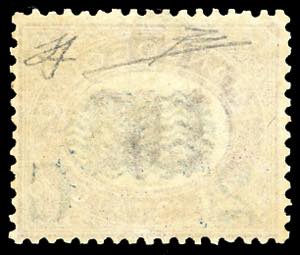 1878 - 2 cent. su 1 lira Servizio ... 