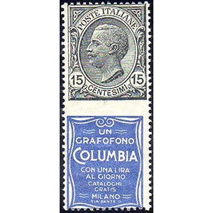 1924 - 15 cent. Columbia, vignetta ... 
