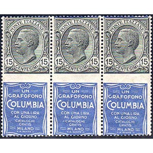 1924 - 15 cent. Columbia, vignetta ... 