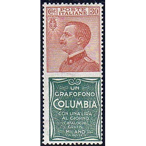 1924 - 30 cent. Columbia (9), ottima ... 
