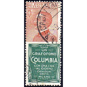 1924 - 30 cent. Columbia, vignetta ... 