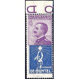 1924 - 50 cent. De Montel, vignetta ... 