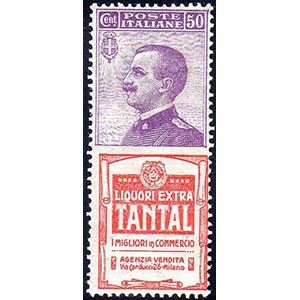 1924 - 50 cent. Tantal (18), nuovo, gomma ... 