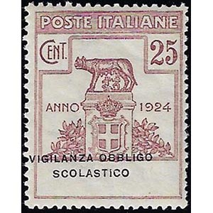 VIGILANZA OBBLIGO SCOLASTICO 1924 - 25 ... 