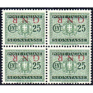 1943 - 25 cent., soprastampa G.N.R. di ... 