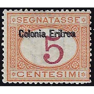 SEGNATASSE 1903 - 5 cent. soprastampa in ... 