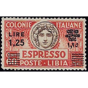 ESPRESSI 1933 - 1,25 lire su 60 cent. ... 