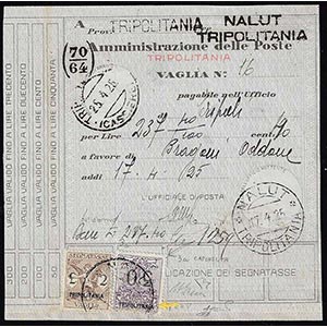SEGNATASSE PER VAGLIA 1925 - 50 cent. ... 