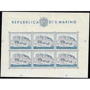 1949 - 100 lire U.P.U. (8), gomma integra, ... 