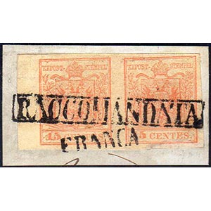 RACCOMANDATA + FRANCA, punti R1 - 15 cent. ... 