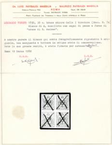 1850 - 30 cent. bruno chiaro, I ... 