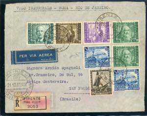 1939 - 25 cent., 50 cent. 1 lira, 5 lire, ... 