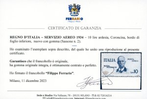 1934 - 10 lire Coroncina (2), ... 