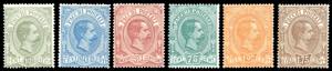 1884/86 - Umberto I, serie completa (1/6), ... 