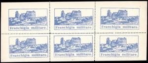 1943 - Foglietto non dentellato sui margini, ... 