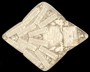 1877 - 20 cent. azzurro su crema ... 