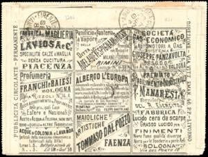 1887 - 10 cent. Umberto I con ... 