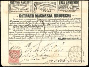 1887 - 10 cent. Umberto I con perforazione ... 