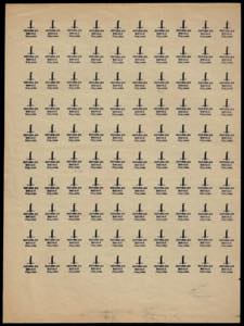 1944 - Foglio di prova della ... 