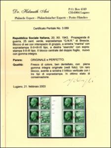 1943 - Eccezionale insieme di ... 