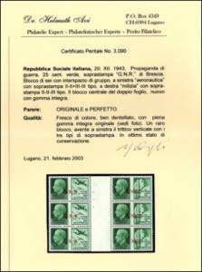 1943 - Eccezionale insieme di ... 