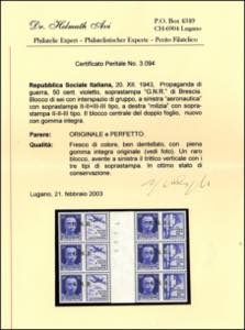 1943 - Eccezionale insieme di ... 