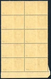 1943 - 30 cent. Marina, blocco di ... 