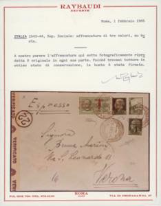 1944 - 25 cent. Esercito ... 