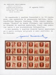 1944 - 30 cent., soprastampa ... 