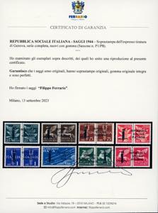 1944 - Soprastampa dellespresso ... 