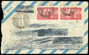 1950 - 100 lire carminio scuro Democratica, ... 