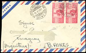 1951 - 100 lire Democratica, FALSO PER POSTA ... 