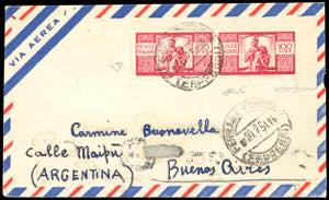 1951 - 100 lire Democratica, FALSO PER POSTA ... 