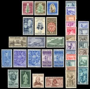 1950 - Annata completa di posta ordinaria ... 