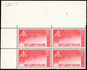 1952 - Ape e torchio, saggio del Poligrafico ... 