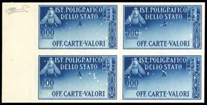 1952 - Ape e torchio, saggio del Poligrafico ... 