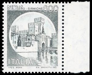 1980 - 600 lire Castello nero, senza la ... 