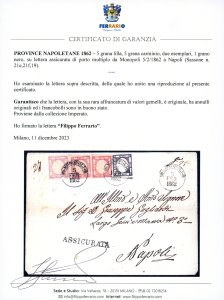 1862 - 5 grana lilla, 5 grana ... 