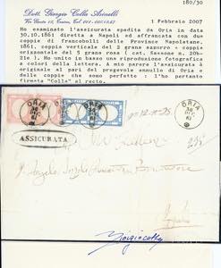 1861 - 5 grana rosa, 2 grana ... 