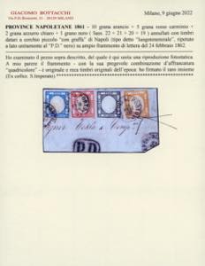 1862 - 10 grana arancio, 5 grana ... 