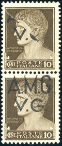1945 - 10 cent. Imperiale (1), coppia ... 