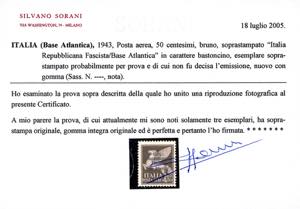 BASE ATLANTICA POSTA AEREA 1943 - ... 