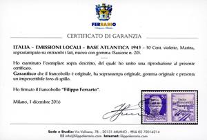 BASE ATLANTICA 1943 - Propaganda ... 